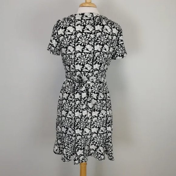 LOFT Floral Wrap Dress - Picture 6 of 6